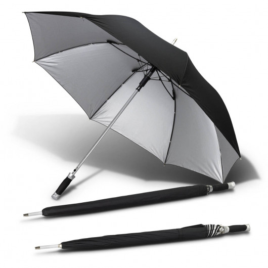 Luna Umbrellas Black Open